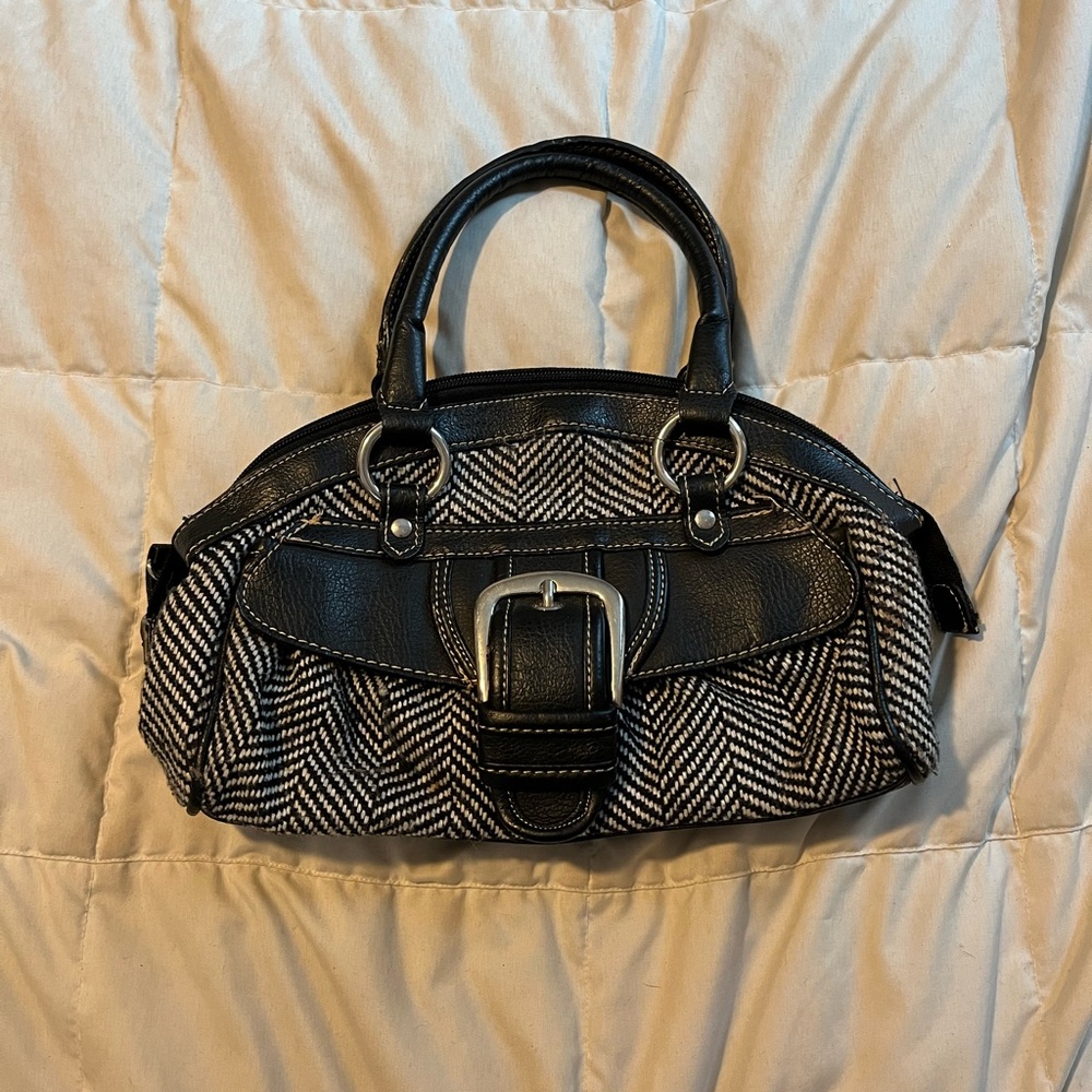 Vintage Chevron Handbag